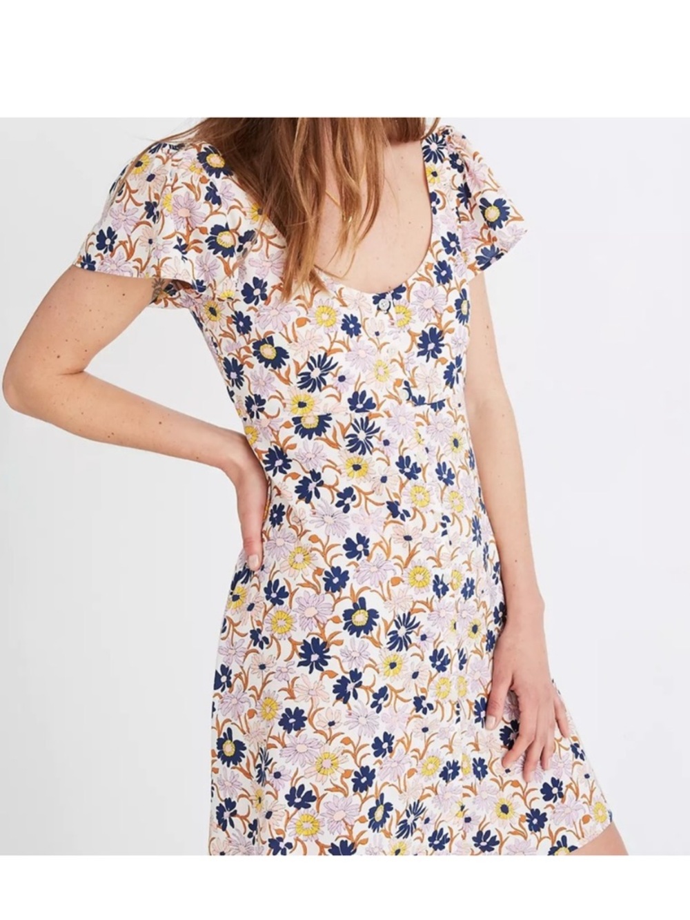 Madewell Floral Dress